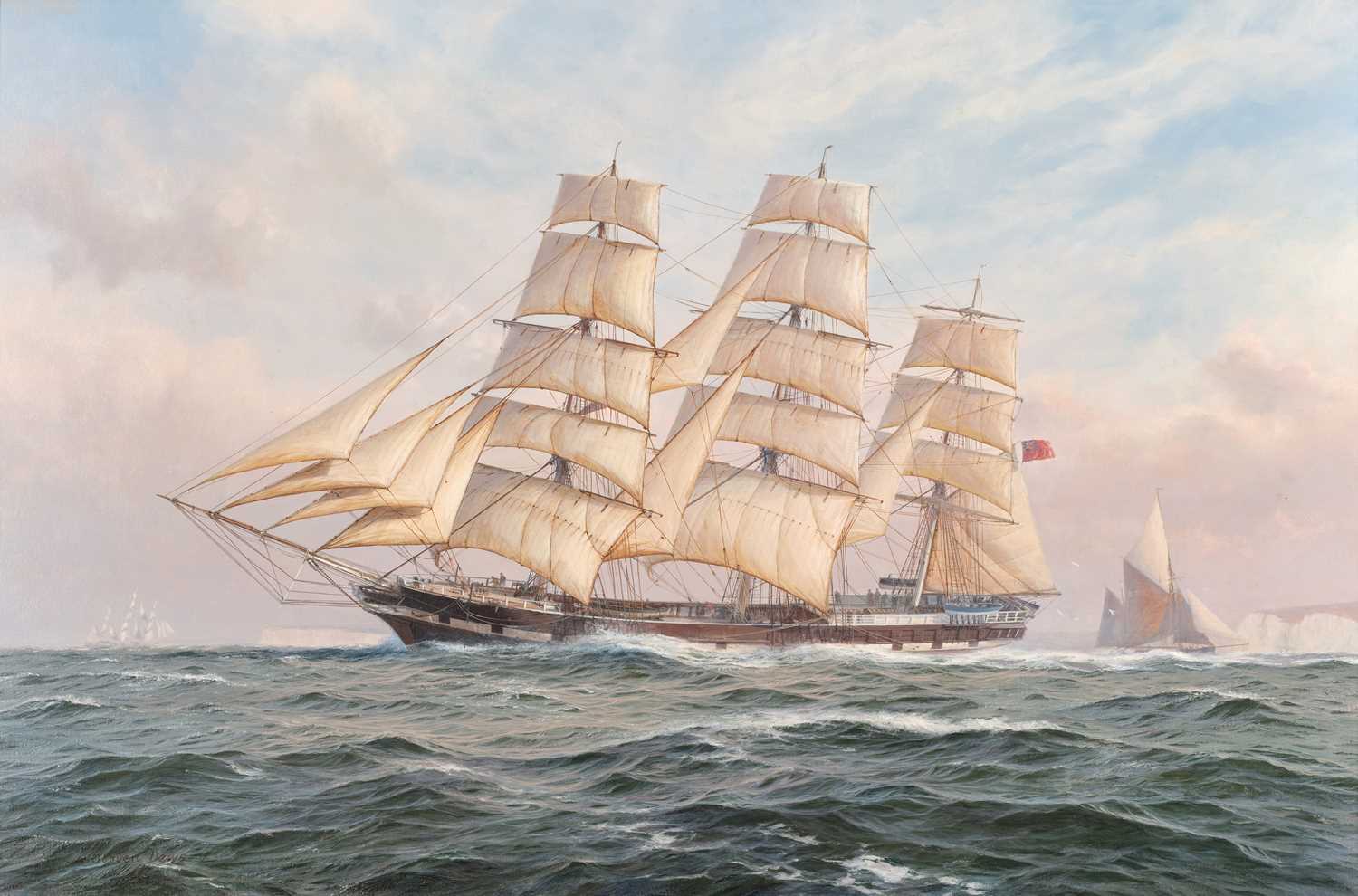 Lot 1082 - John Steven Dews (b. 1949) "Outward Bound"...