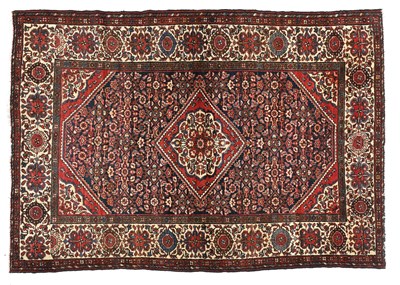 Lot 322 - Malayer Rug West Iran, Circa 1930 The midnight...