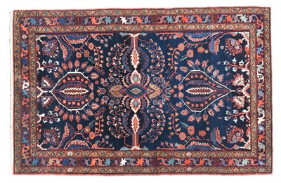 Lot 325 - Malayer Rug West Iran, Circa 1930 The deep...