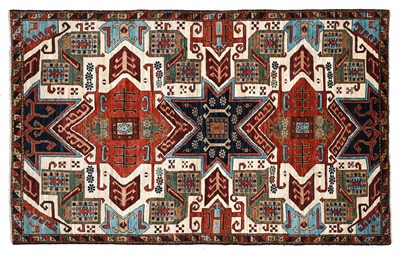 Lot 321 - Turkish Rug of Star Kazak Design, Modern The...