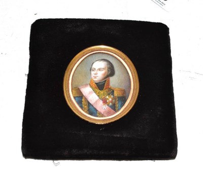 Lot 155 - English school (early 19th century) portrait of a naval officer