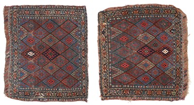 Lot 459 - A Pair of Sanjabi Jaff Bag Faces Iranian...