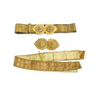 Lot 214 - A Pre-First World War Nurse's Sweetheart Belt...