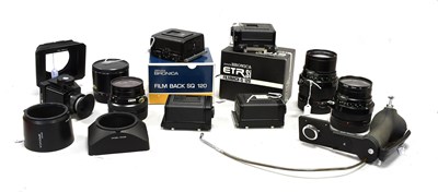 Lot 275 - Zenza Bronica Lenses And Accessories