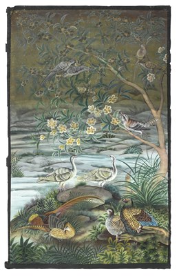 Lot 84 - Chinese School (19th century) River landscape...