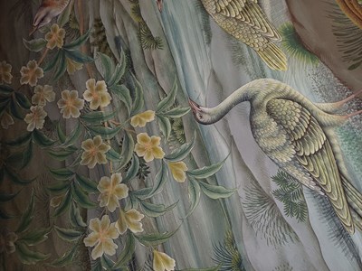 Lot 84 - Chinese School (19th century) River landscape...