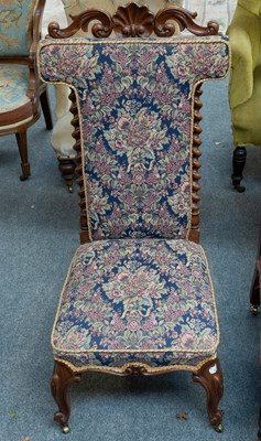 Lot 1221 - A Victorian Rosewood Prie-dieu