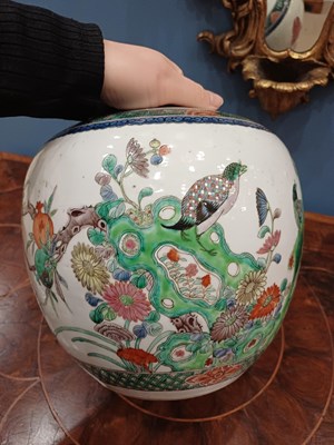 Lot 17 - A Chinese Porcelain Ginger Jar and a Cover,...
