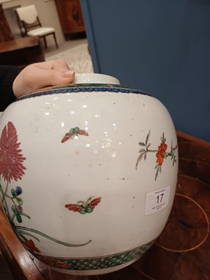 Lot 17 - A Chinese Porcelain Ginger Jar and a Cover,...