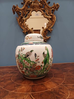Lot 17 - A Chinese Porcelain Ginger Jar and a Cover,...