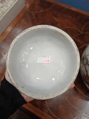 Lot 17 - A Chinese Porcelain Ginger Jar and a Cover,...