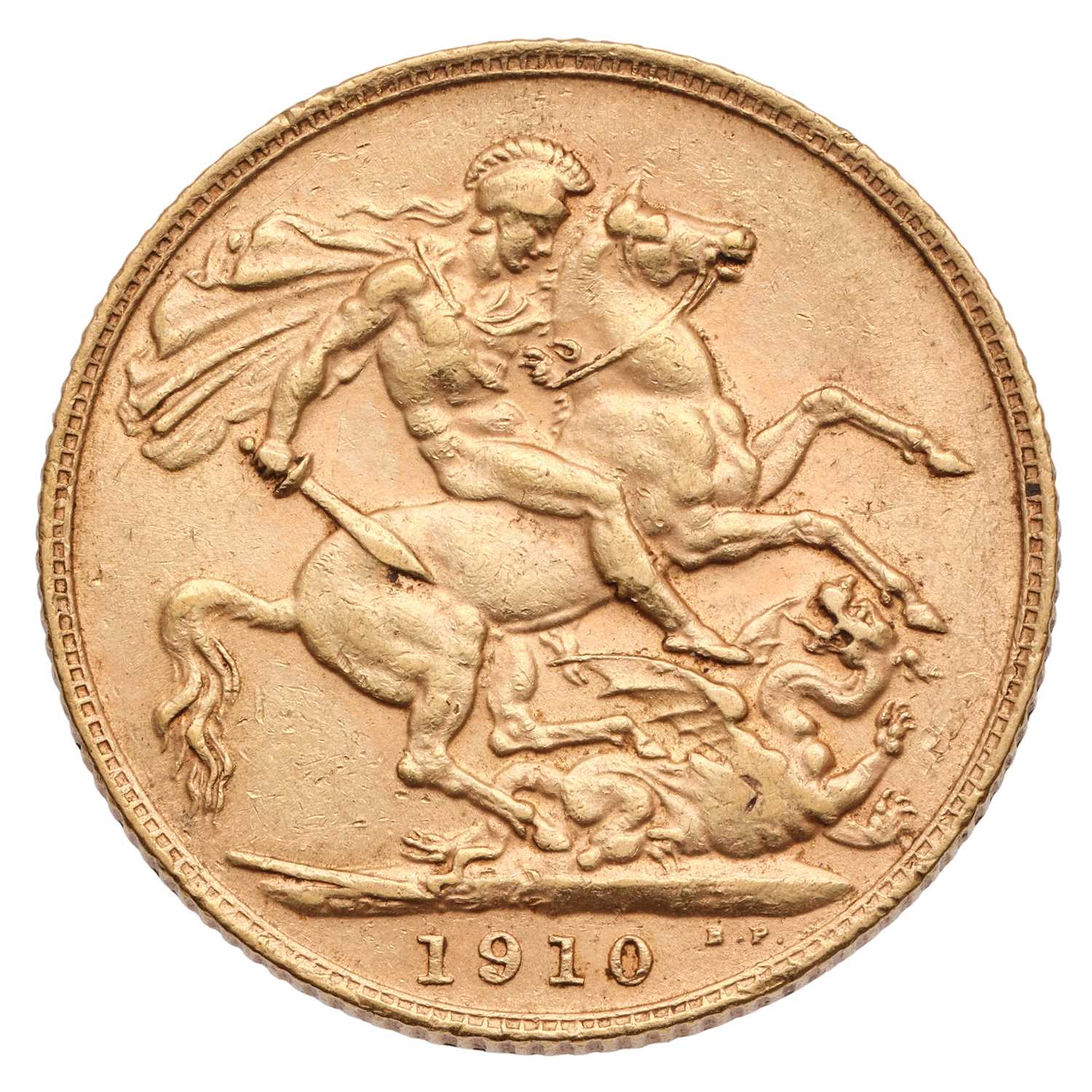 Lot 189 - Edward VII, Sovereign 1910; good very fine...