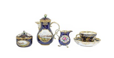 Lot 226 - A Meissen Porcelain Coffee Service, 19th...