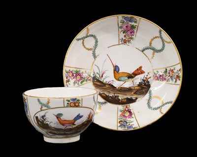 Lot 221 - A Höchst Porcelain Teacup and Saucer, circa...