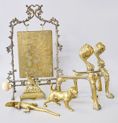 Lot 248 - Collection of Assorted Brassware, including...