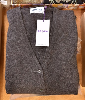 Lot 1351 - Brora Cashmere Knitware, comprising of a...