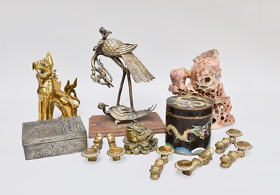 Lot 285 - Decorative Oriental Items, including ornately...