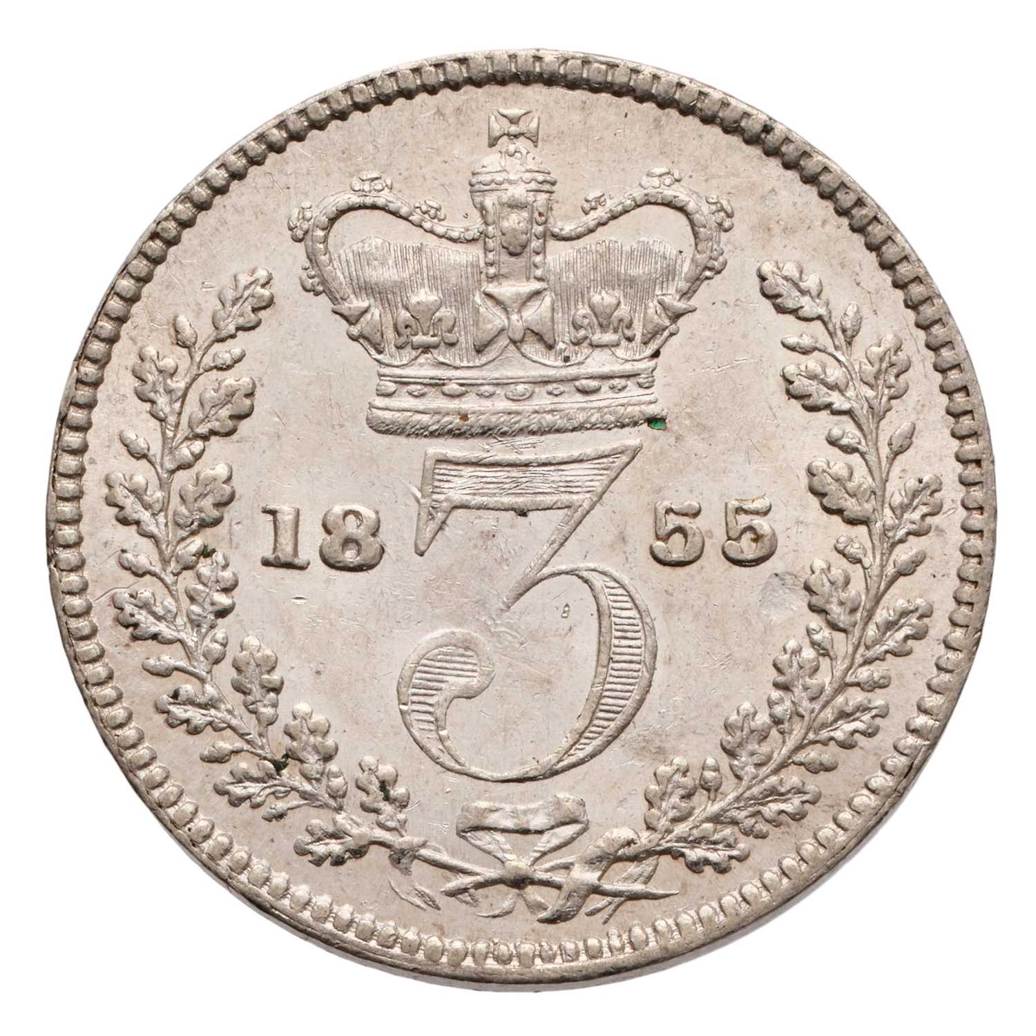Lot 57 - Victoria, Threepence 1855, (Bull 3387, ESC...