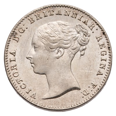 Lot 57 - Victoria, Threepence 1855, (Bull 3387, ESC...