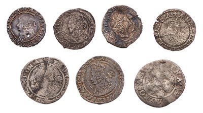 Lot 24 - Elizabeth I, 2x Threehalfpence, 1562 and 1574,...