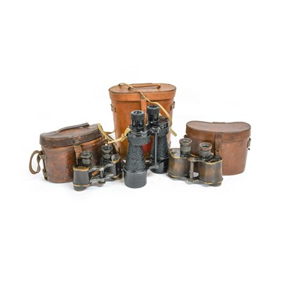 Lot 156 - A Pair of First World War Prismatic No.3 Mk.II...