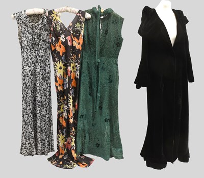 Lot 2028 - Circa 1930s and Later Evening Wear comprising...