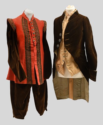 Lot 2038 - Early 19th Century Gents Brown Velvet Tail...