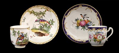 Lot 132 - A Frankenthal Porcelain Coffee Cup and Saucer,...