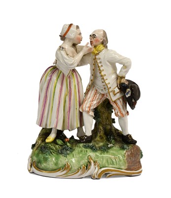 Lot 210 - A Frankenthal Porcelain Figure Group, circa...