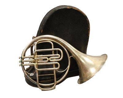 Lot 48 - Piston Valve French Horn By Hawkes & Son