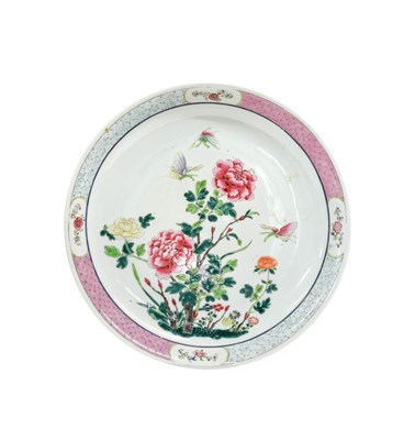 Lot 39 - A Chinese Porcelain Dish, in Yongzheng style,...