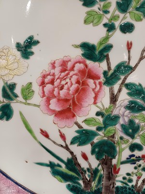 Lot 39 - A Chinese Porcelain Dish, in Yongzheng style,...