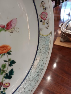 Lot 39 - A Chinese Porcelain Dish, in Yongzheng style,...
