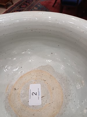 Lot 2 - A Chinese Porcelain Censer, Kangxi, of ovoid...