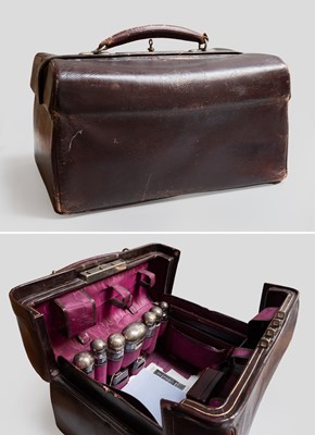 Lot 194 - A Victorian Silver Travelling Dressing-Table...