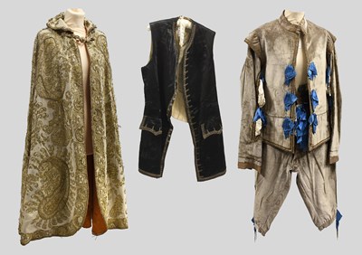 Lot 2034 - Theatrical Costume comprising an 18th century...