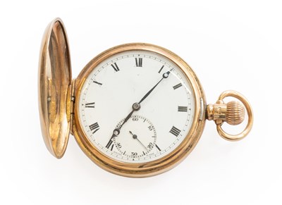 Lot 362 - A 9 Carat Gold Full Hunter Pocket Watch