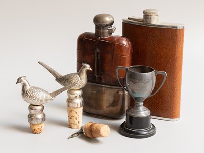 Lot 187 - A Collection of Assorted Silver and Other...