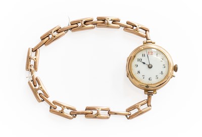 Lot 378 - A Lady's 9 carat Gold Wristwatch