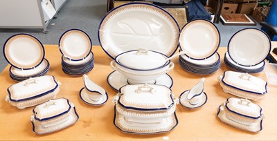 Lot 300 - A Royal Worcester Vitreous Dinner Service,...
