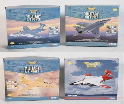 Lot 3430 - Corgi Aviation Archive 1:72 Scale Blackburn Buccaneer Models