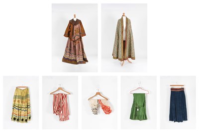 Lot 2035 - Theatrical Costume comprising a long brown...