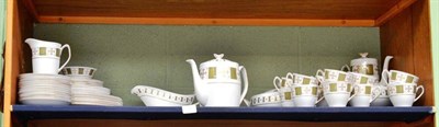 Lot 188 - Spode Persia pattern dinner and tea service comprising: twelve cups, twelve saucers, meat...