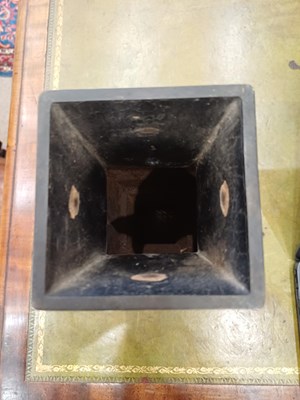 Lot 73 - A Pair of Chinese Cinnabar Lacquer Vases, in...