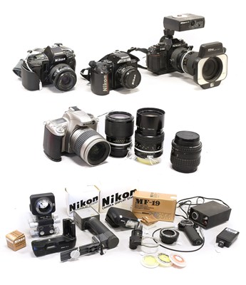 Lot 192 - Nikon Cameras And Accessories