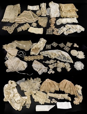 Lot 2040 - Mainly Early 20th Century Assorted Lace and...