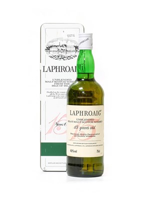 Lot 4178 - Laphroaig 15 Year Old Islay Single Malt Scotch...