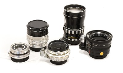 Lot 253 - Various Camera Lenses