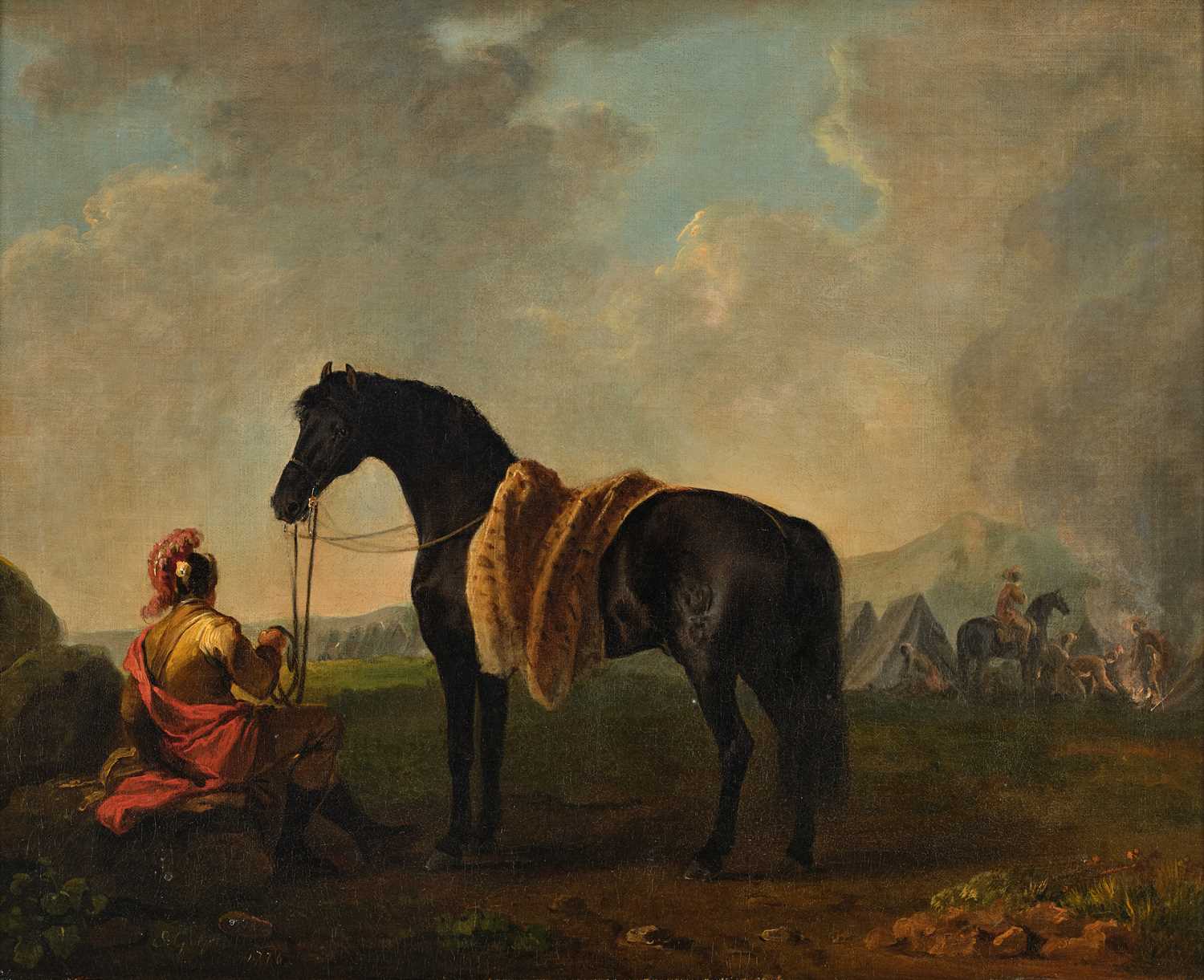 Lot 1046 - Attributed to Sawrey Gilpin RA FSA (1733-1807)...