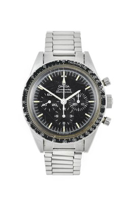Lot 2368 - Omega: A Pre-Moon Stainless Steel Chronograph...